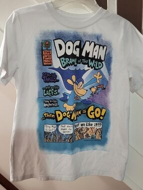 Boys Dog Man Graphic Tee